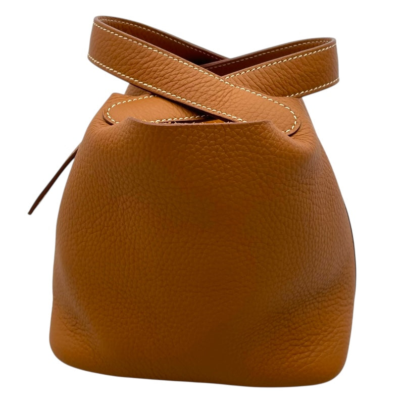 エルメス HERMES ピコタンロックPM W刻 ゴールド/SV金具 トリヨン レディース ハンドバッグ