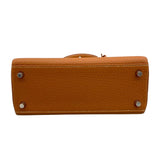 エルメス HERMES ケリー25 内縫い W刻 ゴールド/SV金具 トゴ レディース ショルダーバッグ