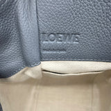 ロエベ LOEWE ハンモック ドローストリングス ミニ 62212 グレー カーフレザー レディース ショルダーバッグ