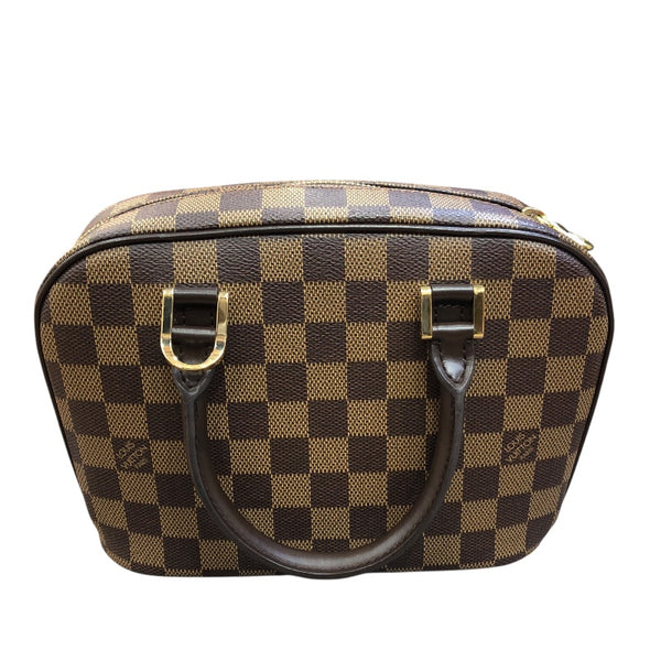 ルイ・ヴィトン LOUIS VUITTON サリアミニ N51286 ブラウン　GD金具 ダミエ レディース ハンドバッグ