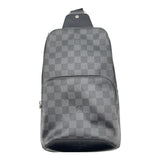 ルイ・ヴィトン LOUIS VUITTON アヴェニュー・スリングバッグ N41719 ブラック ダミエ・グラフィット メンズ ボディバッグ