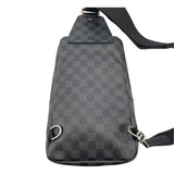ルイ・ヴィトン LOUIS VUITTON アヴェニュー・スリングバッグ N41719 ブラック ダミエ・グラフィット メンズ ボディバッグ