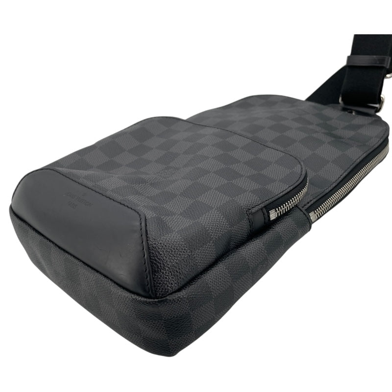 ルイヴィトン ボディバッグ ダミエグラフィット アヴェニュー 黒 N41719 LOUIS VUITTON ルイヴィトン Louis Vuitton ボディバッグ メンズ