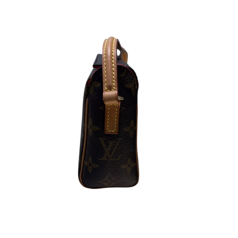 ルイ・ヴィトン LOUIS VUITTON レシタル モノグラム PVC レザー レディース ハンドバッグ