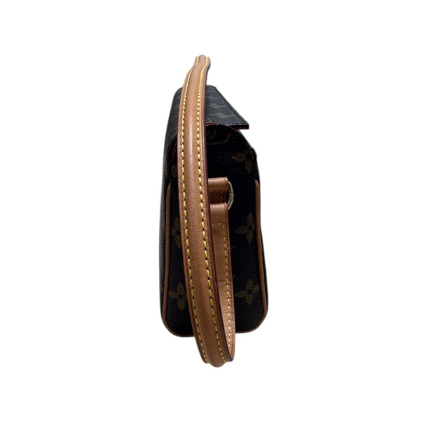 ルイ・ヴィトン LOUIS VUITTON レシタル モノグラム PVC レザー レディース ハンドバッグ