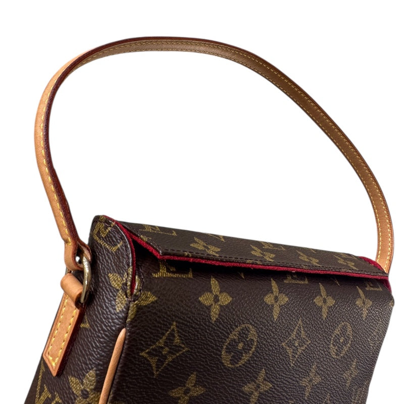 ルイ・ヴィトン LOUIS VUITTON レシタル モノグラム PVC レザー レディース ハンドバッグ
