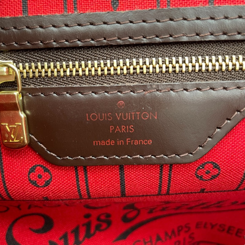 ルイ・ヴィトン LOUIS VUITTON ネヴァーフル MM N51105 エベヌ ダミエキャンバス レディース トートバッグ