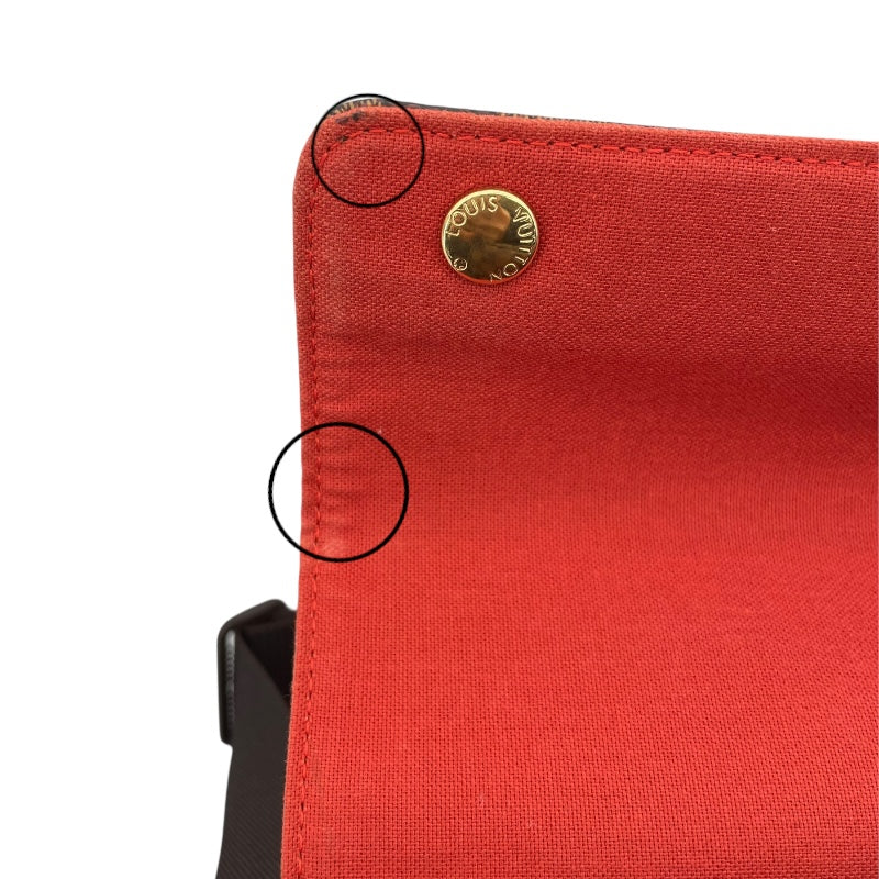 ルイ・ヴィトン LOUIS VUITTON ナヴィグリオ N45255 エベヌ ダミエキャンバス メンズ ショルダーバッグ