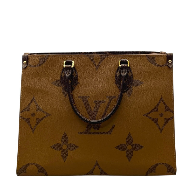ルイ・ヴィトン LOUIS VUITTON オンザゴー MM M45321 ブラウン モノグラム レディース ハンドバッグ