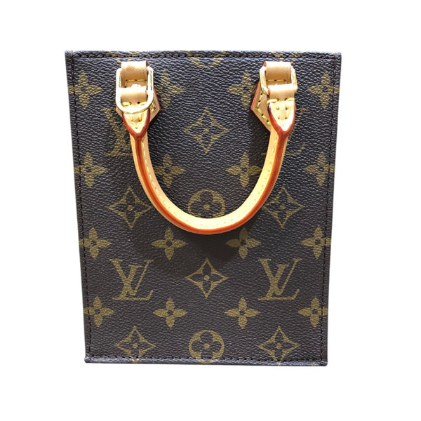 ルイ・ヴィトン LOUIS VUITTON プティットサックプラ M81295 ブラウン/ゴールド金具 モノグラム レディース ショルダーバッグ