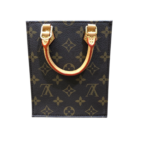 ルイ・ヴィトン LOUIS VUITTON プティットサックプラ M81295 ブラウン/ゴールド金具 モノグラム レディース ショルダーバッグ