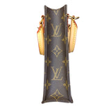 ルイ・ヴィトン LOUIS VUITTON プティットサックプラ M81295 ブラウン/ゴールド金具 モノグラム レディース ショルダーバッグ