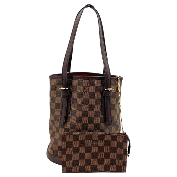 ルイ・ヴィトン LOUIS VUITTON マレ N42240 ブラウン ダミエ レディース トートバッグ