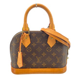 ルイ・ヴィトン LOUIS VUITTON アルマBB M53152 ブラウン モノグラムキャンバス レディース ショルダーバッグ