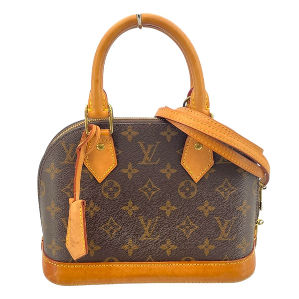 ルイ・ヴィトン LOUIS VUITTON アルマBB M53152 ブラウン モノグラムキャンバス レディース ショルダーバッグ