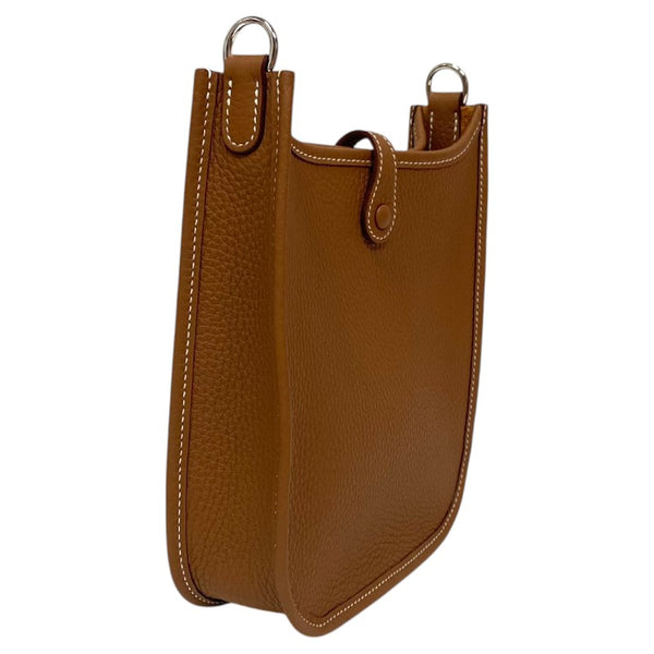 エルメス HERMES エヴリンTPM K刻 ゴールド シルバー金具 トリヨン レディース ショルダーバッグ