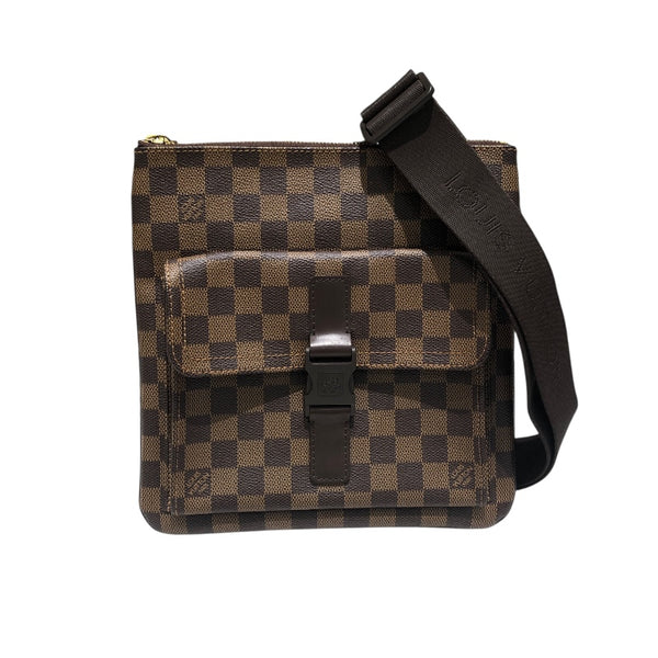 ルイ・ヴィトン LOUIS VUITTON ポシェットメルヴェール N51127 ブラウン PVC ユニセックス ショルダーバッグ