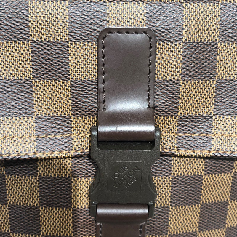 ルイ・ヴィトン LOUIS VUITTON ポシェットメルヴェール N51127 ブラウン PVC ユニセックス ショルダーバッグ