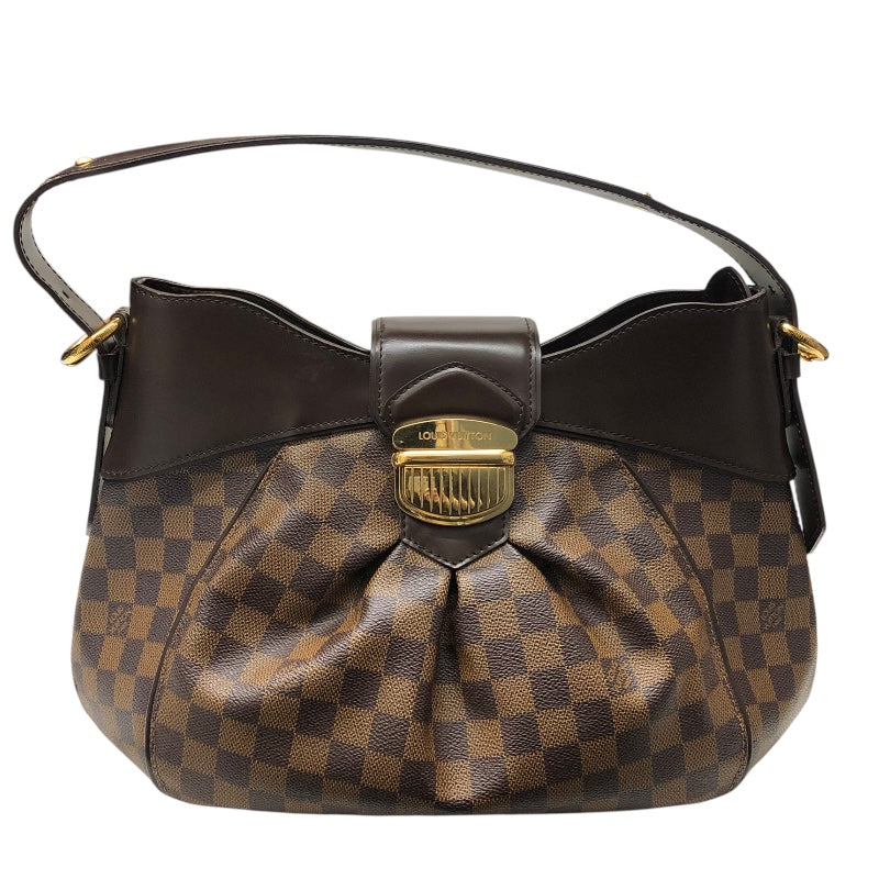 ルイ・ヴィトン LOUIS VUITTON システィナMM N41541 ブラウン　GD金具 ダミエキャンパス レディース トートバッグ