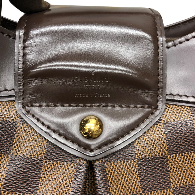 ルイ・ヴィトン LOUIS VUITTON システィナMM N41541 ブラウン　GD金具 ダミエキャンパス レディース トートバッグ