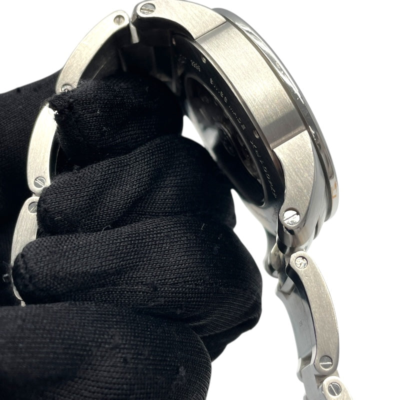 カルティエ Cartier カリブル ドゥ カルティエ42mm W7100016 ブラック SS 自動巻き メンズ 腕時計