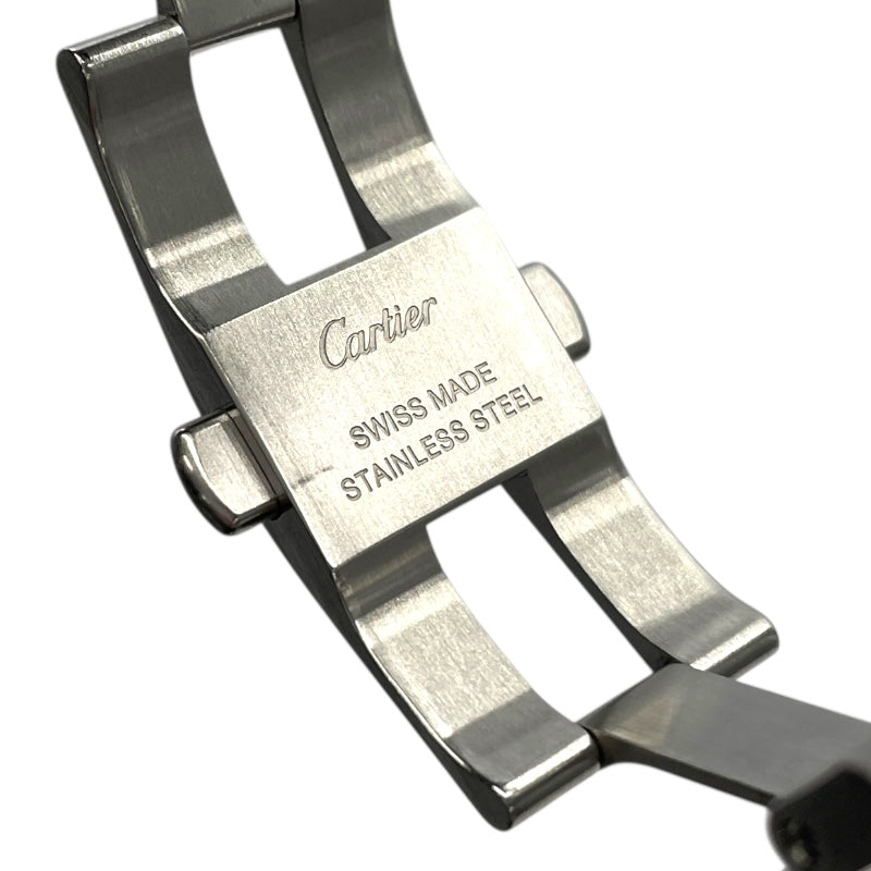 カルティエ Cartier カリブル ドゥ カルティエ42mm W7100016 ブラック SS 自動巻き メンズ 腕時計
