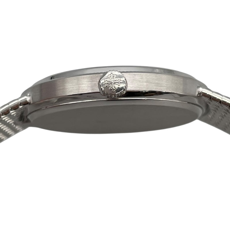 パテック・フィリップ PATEK PHILIPPE カラトラバ 3802/205 ホワイト K18WG 自動巻き ユニセックス 腕時計