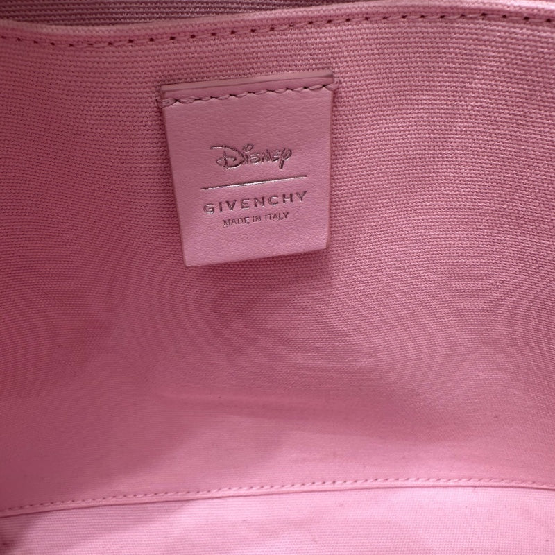 ジバンシィ GIVENCHY Gトートミディアムディズニーコラボ ブラック キャンバス レディース トートバッグ