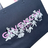 ジバンシィ GIVENCHY Gトートミディアムディズニーコラボ ブラック キャンバス レディース トートバッグ