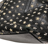 ジミーチュウ JIMMY CHOO ミニサラ ブラック スタッズ・レザー レディース ハンドバッグ