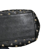 ジミーチュウ JIMMY CHOO ミニサラ ブラック スタッズ・レザー レディース ハンドバッグ