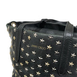 ジミーチュウ JIMMY CHOO ミニサラ ブラック スタッズ・レザー レディース ハンドバッグ
