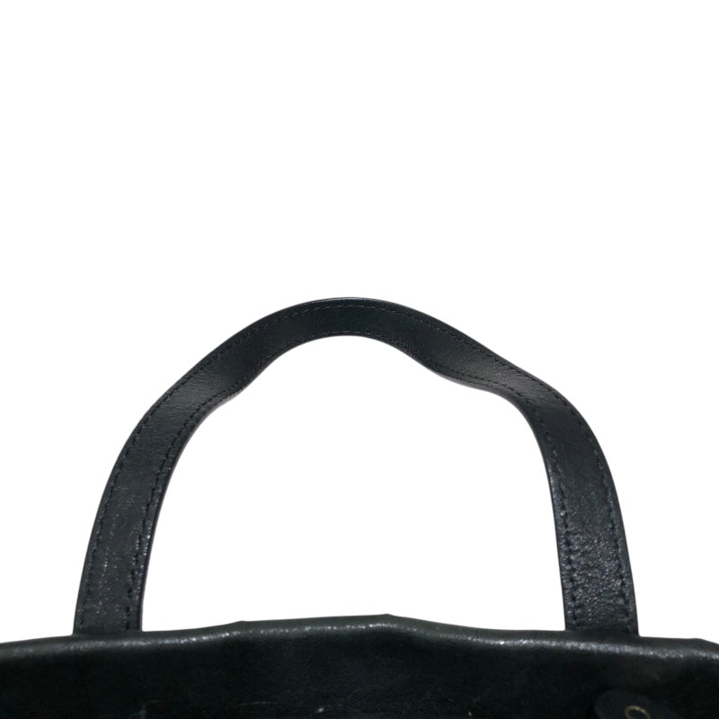 ジミーチュウ JIMMY CHOO ミニサラ ブラック スタッズ・レザー レディース ハンドバッグ