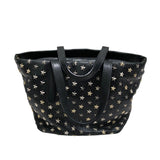 ジミーチュウ JIMMY CHOO ミニサラ ブラック スタッズ・レザー レディース ハンドバッグ