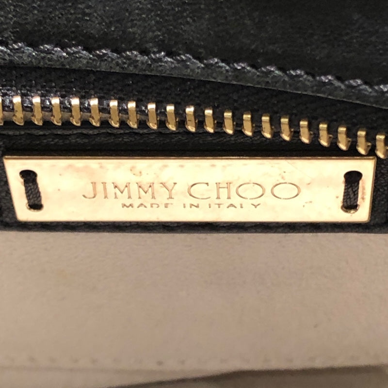 ジミーチュウ JIMMY CHOO ミニサラ ブラック スタッズ・レザー レディース ハンドバッグ