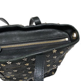 ジミーチュウ JIMMY CHOO ミニサラ ブラック スタッズ・レザー レディース ハンドバッグ