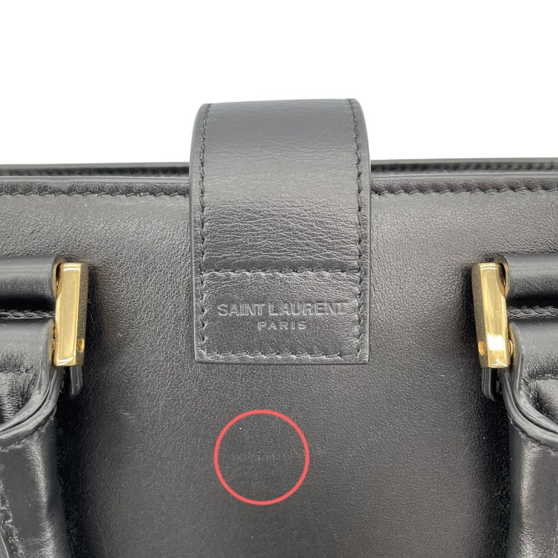 サンローラン SAINT LAURENT ベイビーカバス 472466 ブラック