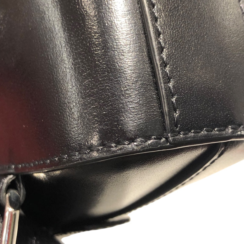 ジバンシィ GIVENCHY アンティゴナU　ショルダーバッグ ブラック・シルバー金具 レザー レザー ユニセックス ショルダーバッグ