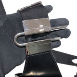 ジバンシィ GIVENCHY アンティゴナU　ショルダーバッグ ブラック・シルバー金具 レザー レザー ユニセックス ショルダーバッグ