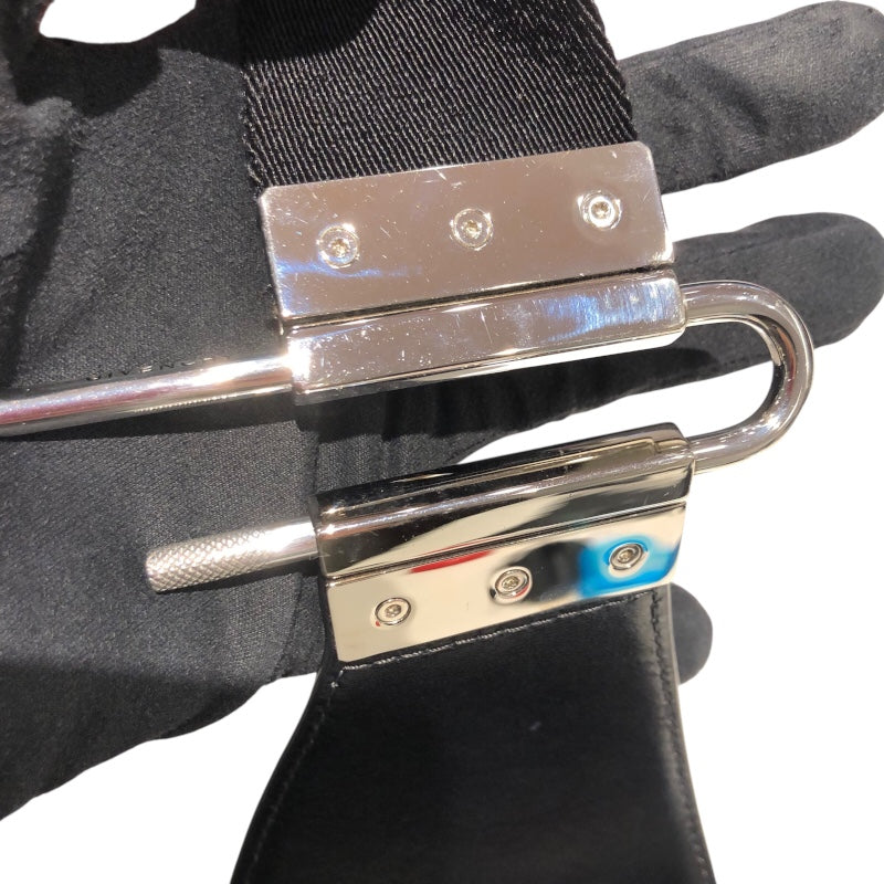 ジバンシィ GIVENCHY アンティゴナU　ショルダーバッグ ブラック・シルバー金具 レザー レザー ユニセックス ショルダーバッグ
