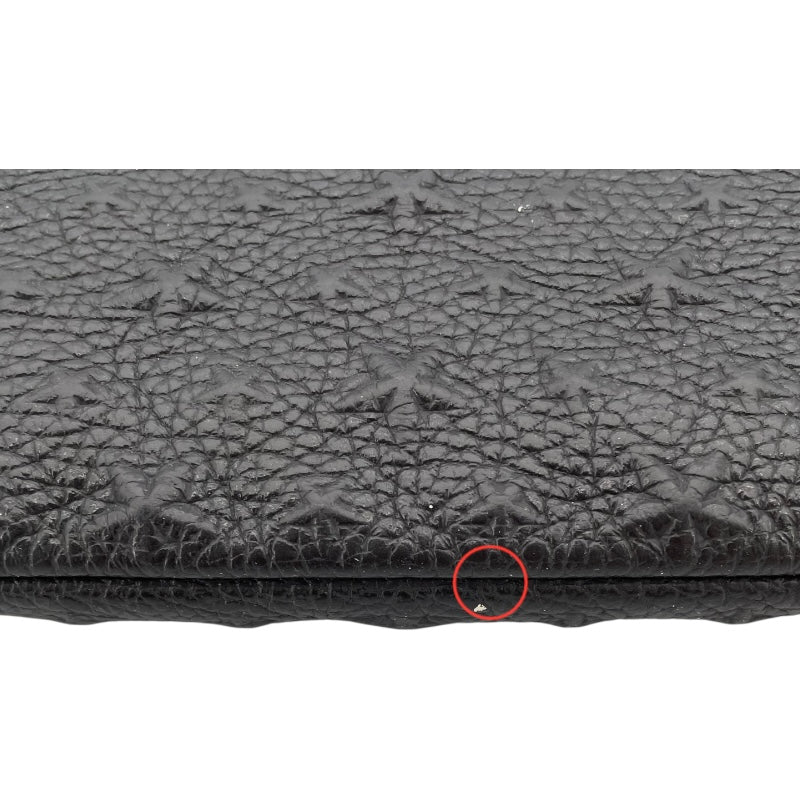 ジミーチュウ JIMMY CHOO スタークラッチバッグ ブラック レザー メンズ クラッチバッグ