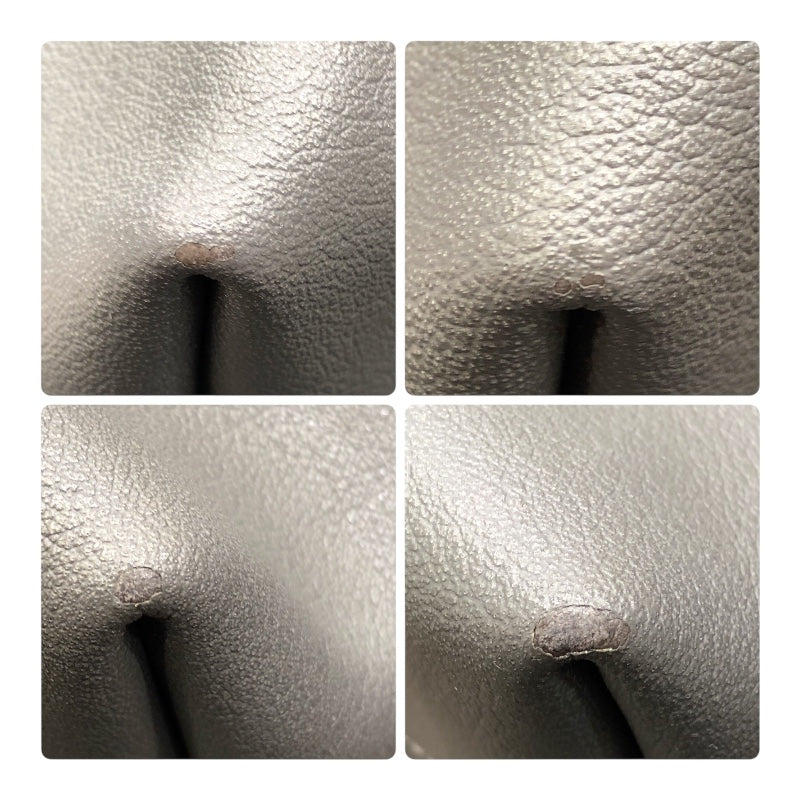 サンローラン SAINT LAURENT トイショッピングトート 600307 グレー レザー ユニセックス トートバッグ