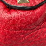 ヴァレンティノ VALENTINO ロックスタッズ ショルダーバッグ ピンク レザー SV金具 レディース ショルダーバッグ