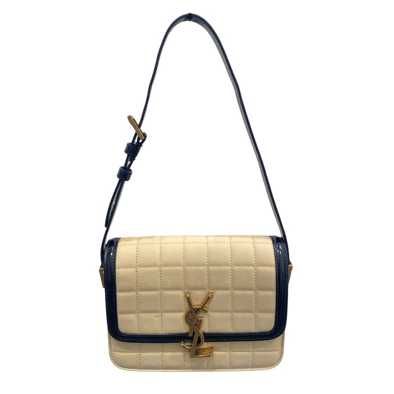 サンローラン SAINT LAURENT ソルフェリーノ スモール 739139 ベージュ ヌバック レディース ショルダーバッグ