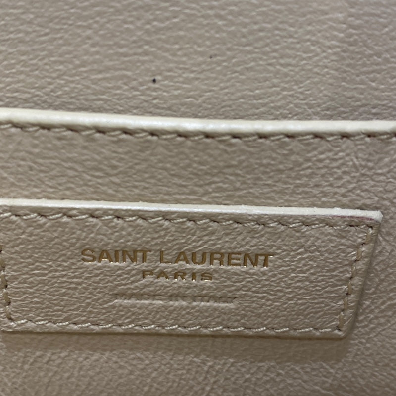 サンローラン SAINT LAURENT ソルフェリーノ スモール 739139 ベージュ ヌバック レディース ショルダーバッグ