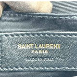 サンローラン SAINT LAURENT ヴィニル チェーンショルダーバッグ 610436 アイボリー レザー レディース ショルダーバッグ