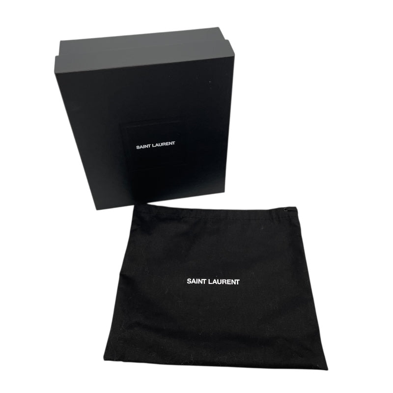 サンローラン SAINT LAURENT フォンショルダー 635095 ホワイト レザー レディース ショルダーバッグ