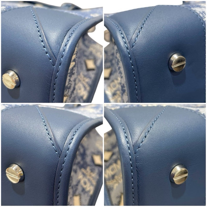 エム・シー・エム MCM ミュンヘントートバッグ MWTBATQ02LU0001 モノグラムジャガード レディース トートバッグ