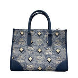 エム・シー・エム MCM ミュンヘントートバッグ MWTBATQ02LU0001 モノグラムジャガード レディース トートバッグ