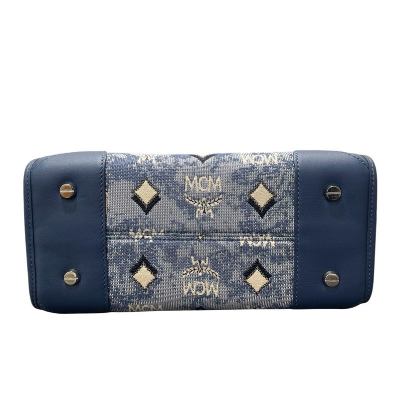 エム・シー・エム MCM ミュンヘントートバッグ MWTBATQ02LU0001 モノグラムジャガード レディース トートバッグ